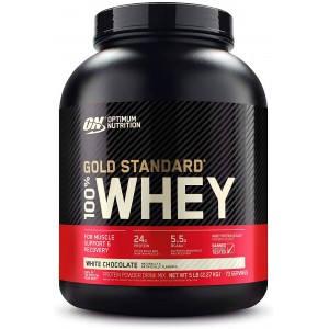 100% Whey Gold Standard 2,268 кг - білий шоколад