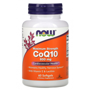 CoQ10 600 мг - 60 софт гель Фото №1