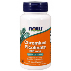 Chromium Picolinate 200 мг - 100 веган капс Фото №1