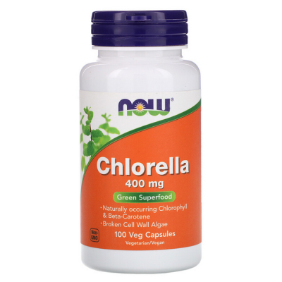 Chlorella 400 mg - 100 веган капс