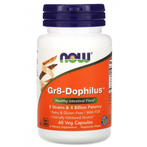 Gr8-Dophilus - 60 веган капс Фото №1