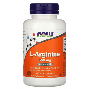 L-Arginine 500 мг 100 веган капс Фото №1