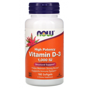 Vitamin D3 1000 ME - 180 жувальних таб - Фруктовий