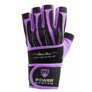 Перчатки для фитнеса и тяжелой атлетики PS-2710 M Purple