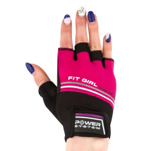Перчатки для фитнеса и тяжелой атлетики PS-2920 Pink XS