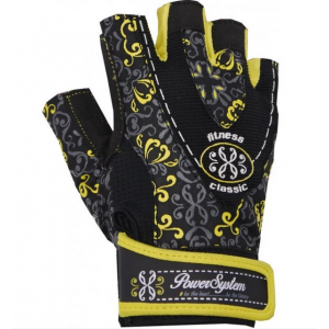 перчатки PS-2910 Black/Yellow (черно-желтые)