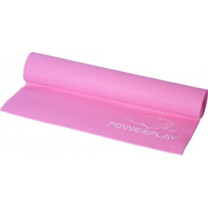 Коврик для фитнеса и йоги 4010 (183*61*0.4) - Розовый