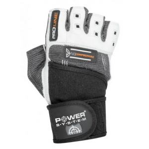 Перчатки для фитнеса и тяжелой атлетики PS-2700 S Grey/White