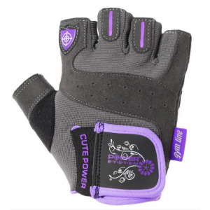 Перчатки для фитнеса и тяжелой атлетики PS-2560 Purple XS