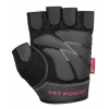 Перчатки для тренажерного зала Перчатки для фитнеса и тяжелой атлетики PS-2550 M Black Фото №3