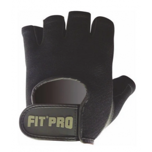 Перчатки для фитнеса и тяжелой атлетики FP-07 B1 Pro XL Black 