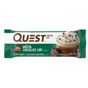 Quest Bar 60 гр мокко з шоколадною крихтою