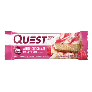 Quest Bar 60 гр малина - білий шоколад