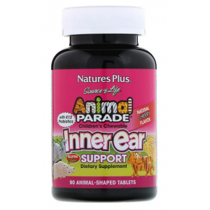 Витамины для детей Animal Parade (Inner Ear Suppor) - 90 марм - вишня Фото №1