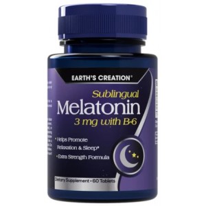 Melatonin 3 mg with B-6 - 60 таб Фото №1