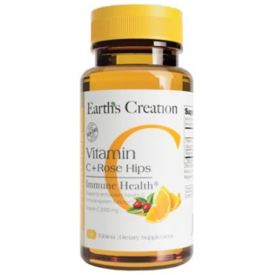 Vitamin C 1000 mg with rose hips - 100 таб