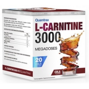 L-Carnitine 3000 - 20 флаконів - кола