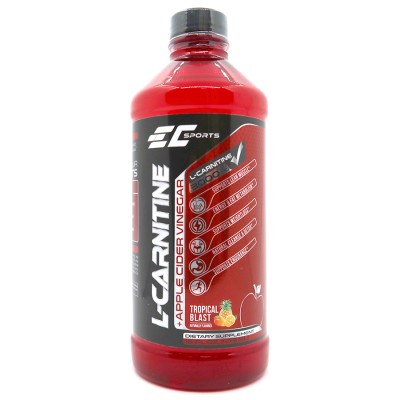 L Carnitine 3000mg + Apple Cider (Tropical) - 473 мл