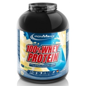 100% Whey Protein - 2350 гр (банку) - Банановий йогурт