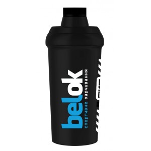 Shaker bottle 700 ml BELOK.UA + QR - Black