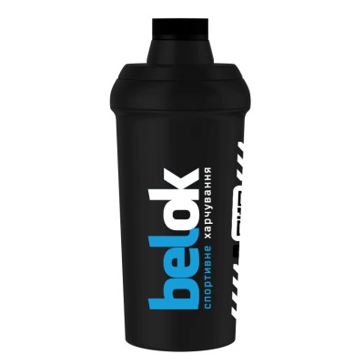 Shaker bottle 700 ml BELOK.UA + QR - Black