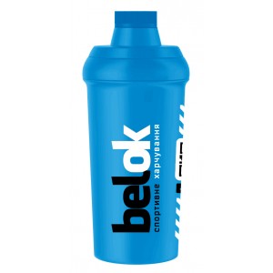 Shaker bottle 700 ml BELOK.UA + QR - Neone Blue
