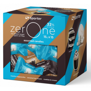 Коробка протеиновых конфет Zero One Mix  Фото №1