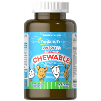 Pre-Vites Children's Multivitamin - 100 цукерок                                                                            