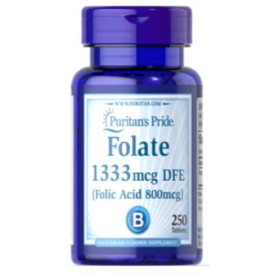 Folic Acid 800 мкг-250 таб