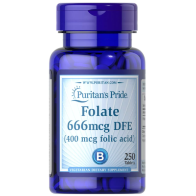 Folic Acid 400 мкг-250 таб