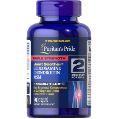 Puritan Glucosamine, Chondroitin & MSM - 90 капс