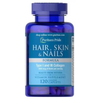 Puritan Hair Skin Nails - 120 капс