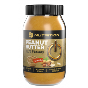 Peanut вutter crunchy 100% 900 г (стекло)