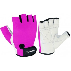 Перчатки Women (MFG-208.4 C) (White/Pink)