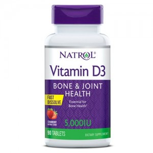 Vitamin D3 5,000 IU F/D - 90 таб Фото №1