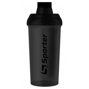 Shaker bottle 700 ml Sporter - black Фото №1