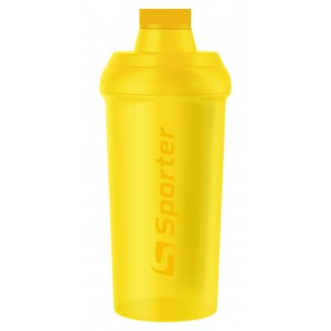 Shaker bottle 700 ml Sporter - yellow Фото №1