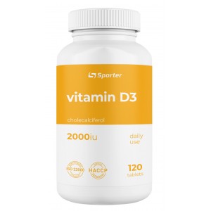 Vitamin D 3 2000 ME - 120 таб Фото №1