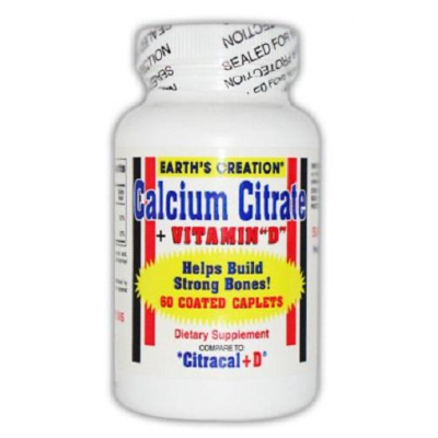 Calcium Citrate + Vitamin D – 60 капс