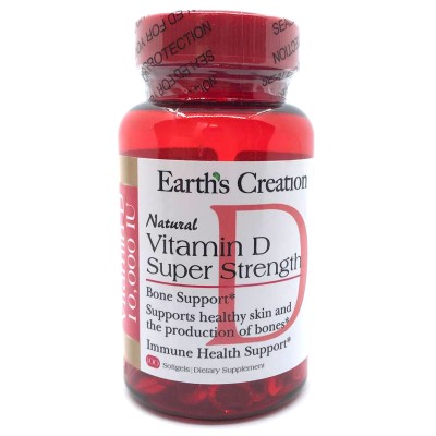 Vitamin D 10,000 IU - 100 софт гель