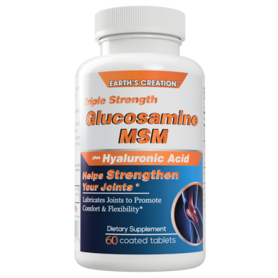 Glucosamine, MSM plus Hyaluronic Acid (1500/1500/3 mg) - 60 таб