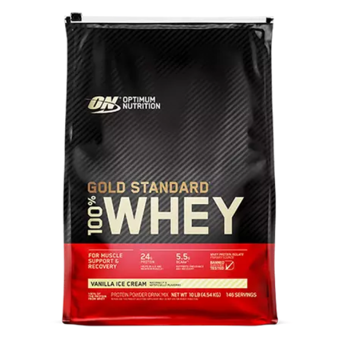 Optimum Nutrition 100% Whey Gold Standard 4,695 кг - ванільне морозиво