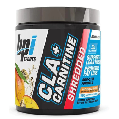 CLA PLUS CARNITINE Shredded - 400 г - Tropical Mango