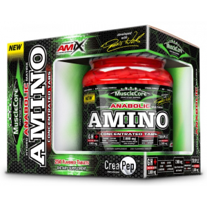 MuscleCore® Amino Tabs with CreaPep - 250 таб Фото №1