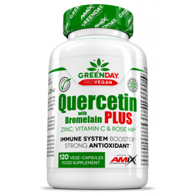 GreenDay ProVegan Quercetin with Bromelain Plus - 120 веган капс