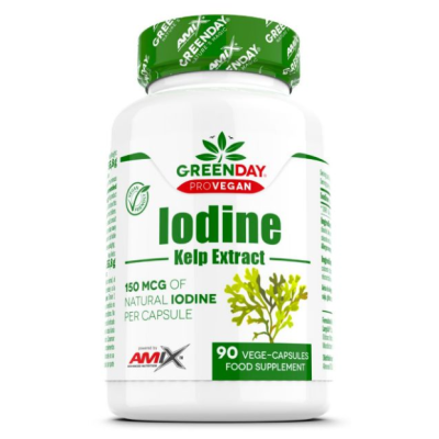 GreenDay ProVegan Natural Iodine Kelp Extract - 90 веган капс