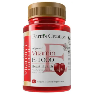 Vitamin E 1000 DL-alpha - 50 софт гель