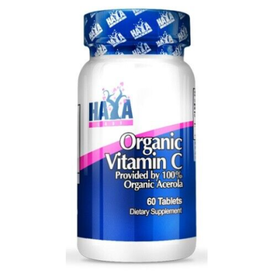 Natural Vitamin C від Organic Acerola - 60 таб - апельсин