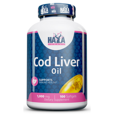 Cod Liver Oil 1000 мг - 100 софт гель