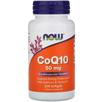 CoQ10 50 мг + VIT E 200  софт гель